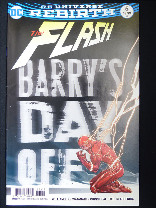 The FLASH #5 Rebirth - DC Comic #67Q