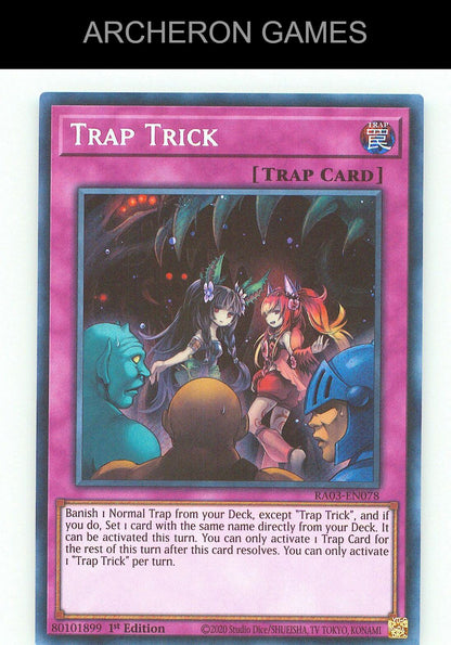 Trap Trick (Quarter Century Secret Rare) SEC YUGIOH Card