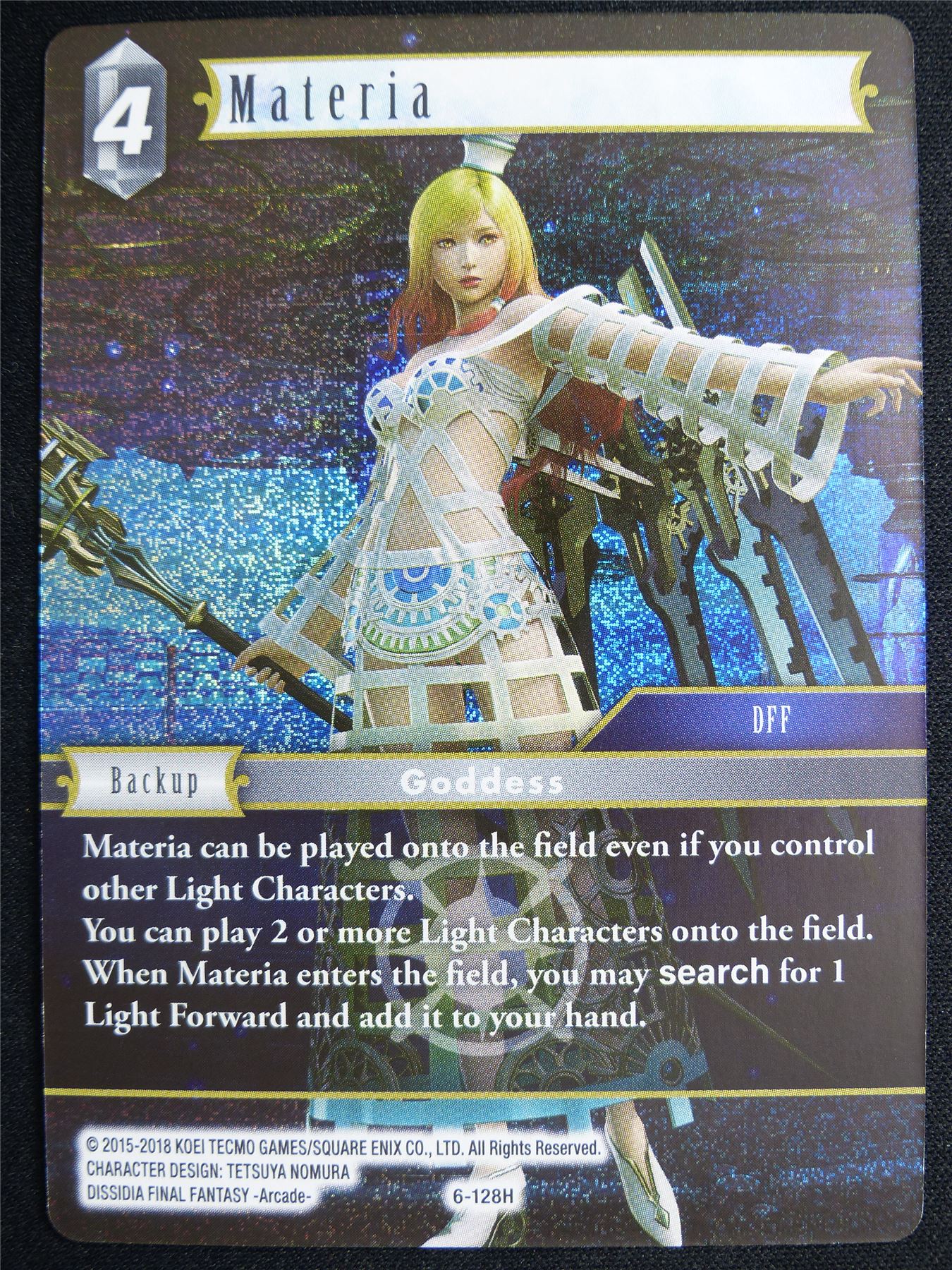 Materia 6-128H Foil - Final Fantasy Card #4TC