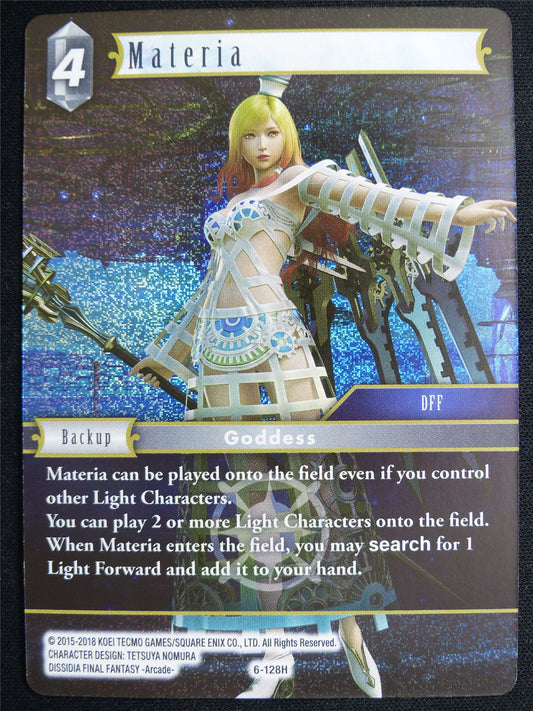 Materia 6-128H Foil - Final Fantasy Card #4TC