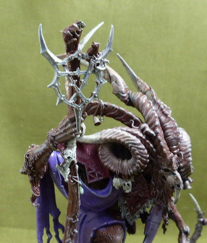 Vizzik Skour Prophet of the Horned Rat Painted - Skaven - Warhammer AoS #1BP