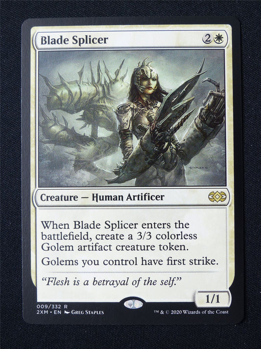 mtg splicer cards Master When Sensor Splicer enters the battlefield Card Name: Splice, 13 cards