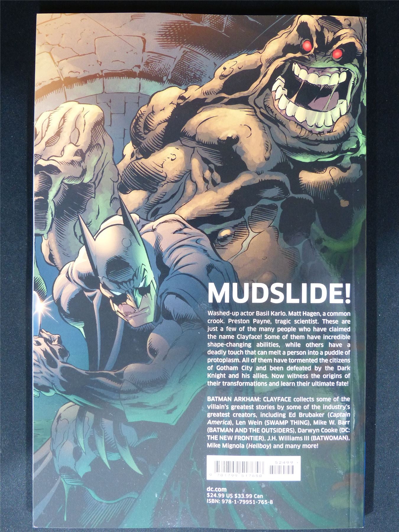 Batman Arkham: Clayface - DC Graphic Softback #309