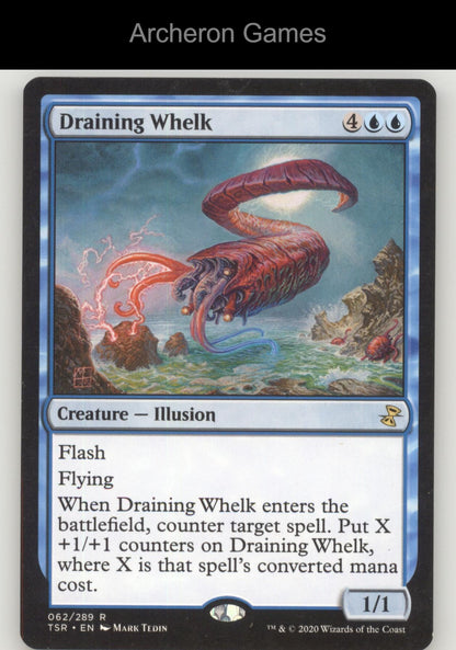 Draining Whelk 62 R MTG Card Time Spiral: Remastered