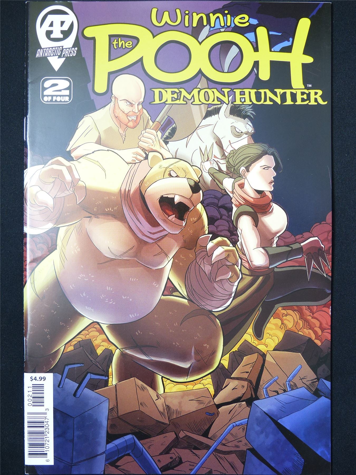 WINNIE The Pooh Demon Hunter #2 - B&B Sep 2024 Antarctic Press Comic #12H