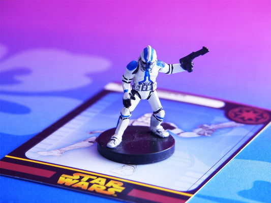 Clone Trooper 9/60 - Star Wars Miniatures Game #54G