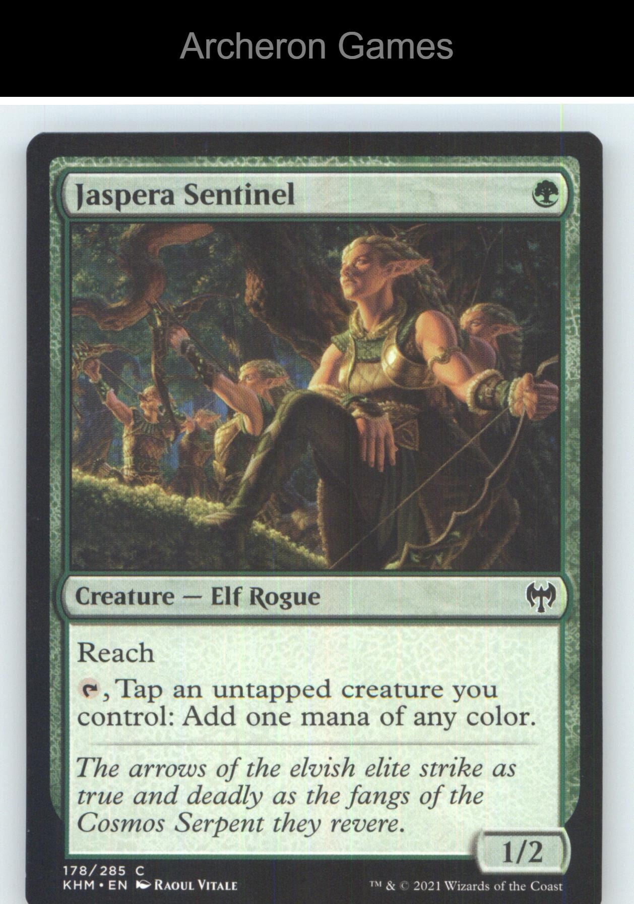 Jaspera Sentinel KHM 178 C MTG Card NM/EX+