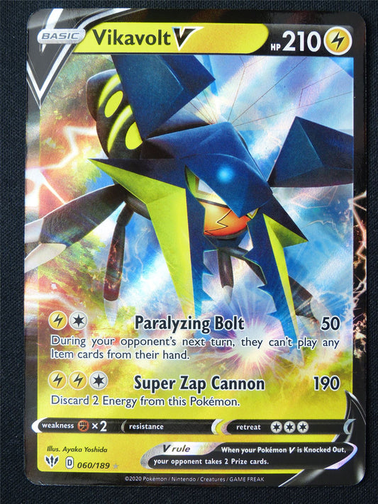 Vikavolt V 060/189 Holo - Pokemon Card #1DQ