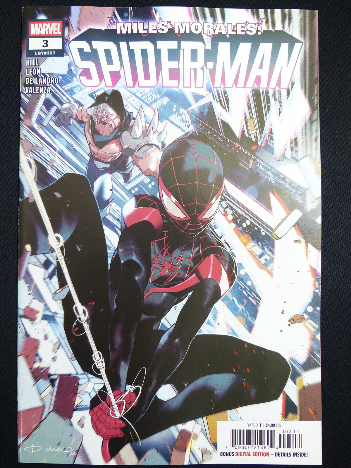 Miles Morales: SPIDER-MAN #3 Cvr A - Dec 2026 Marvel Comic #4Z2