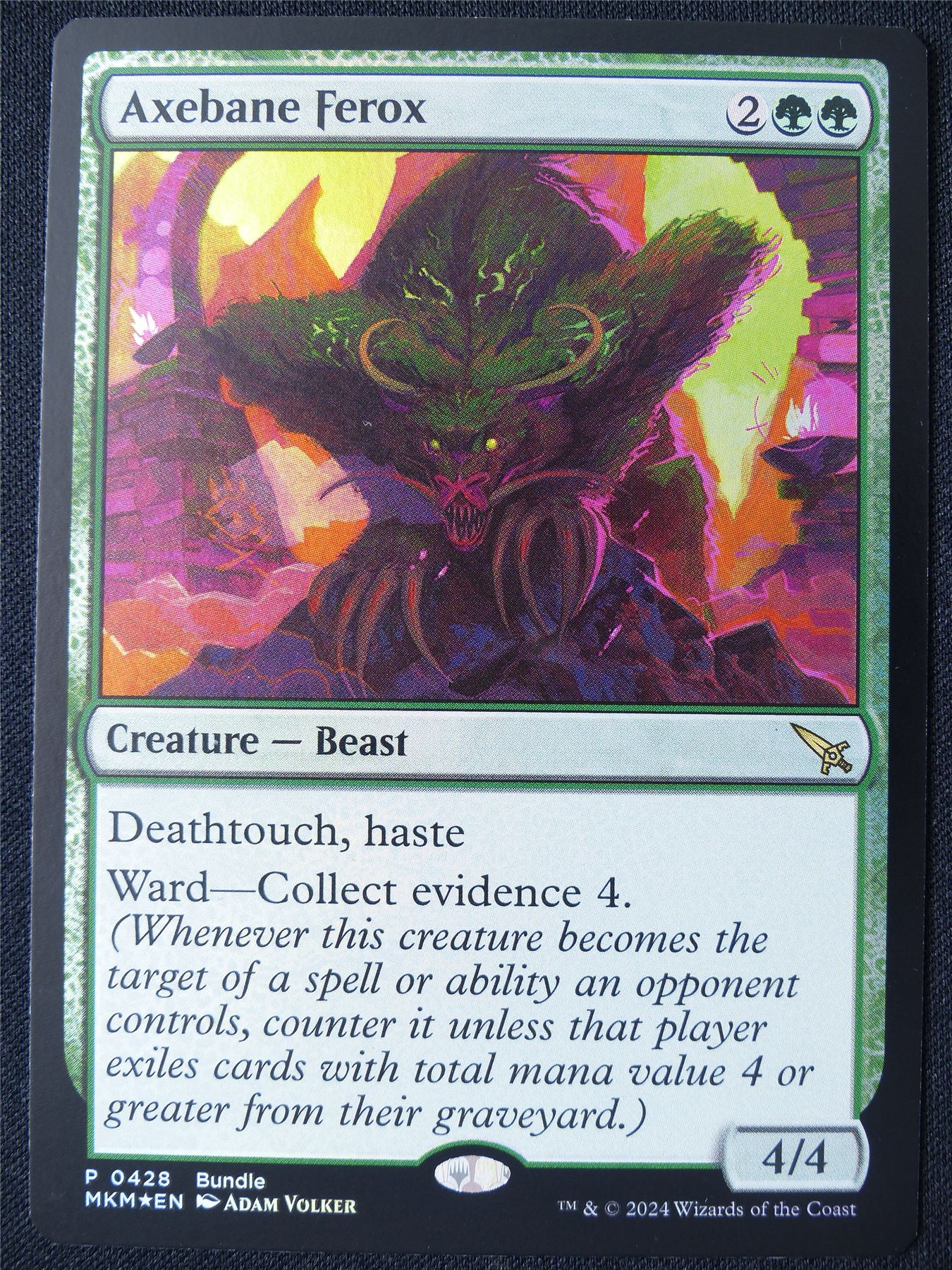 Axebane Ferox Foil - MKM - Mtg Card #1J8