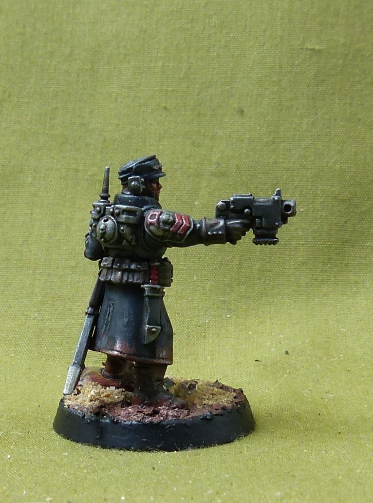 Cadian Castellan Commander painted - Astra Militarum - Warhammer 40K #2Y4