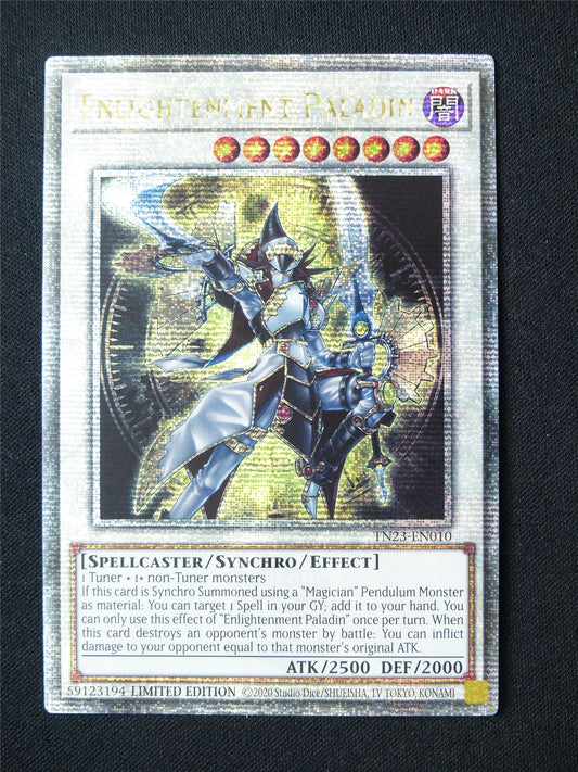 Enlightenement Paladin TN23 Quarter Century Rare - 1st ed Yugioh Card #2T9