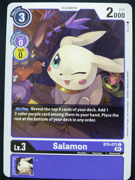 Salamon BT9-072 C - Digimon Card #4EA