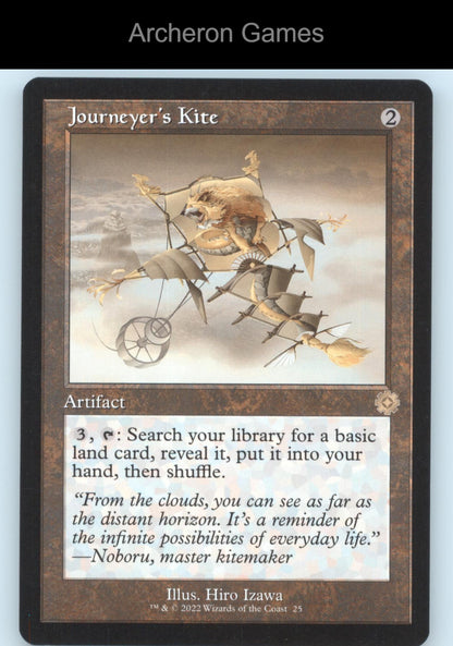 Journeyer's Kite 25 R MTG Card The Brothers' War: Retro Frame Artifacts