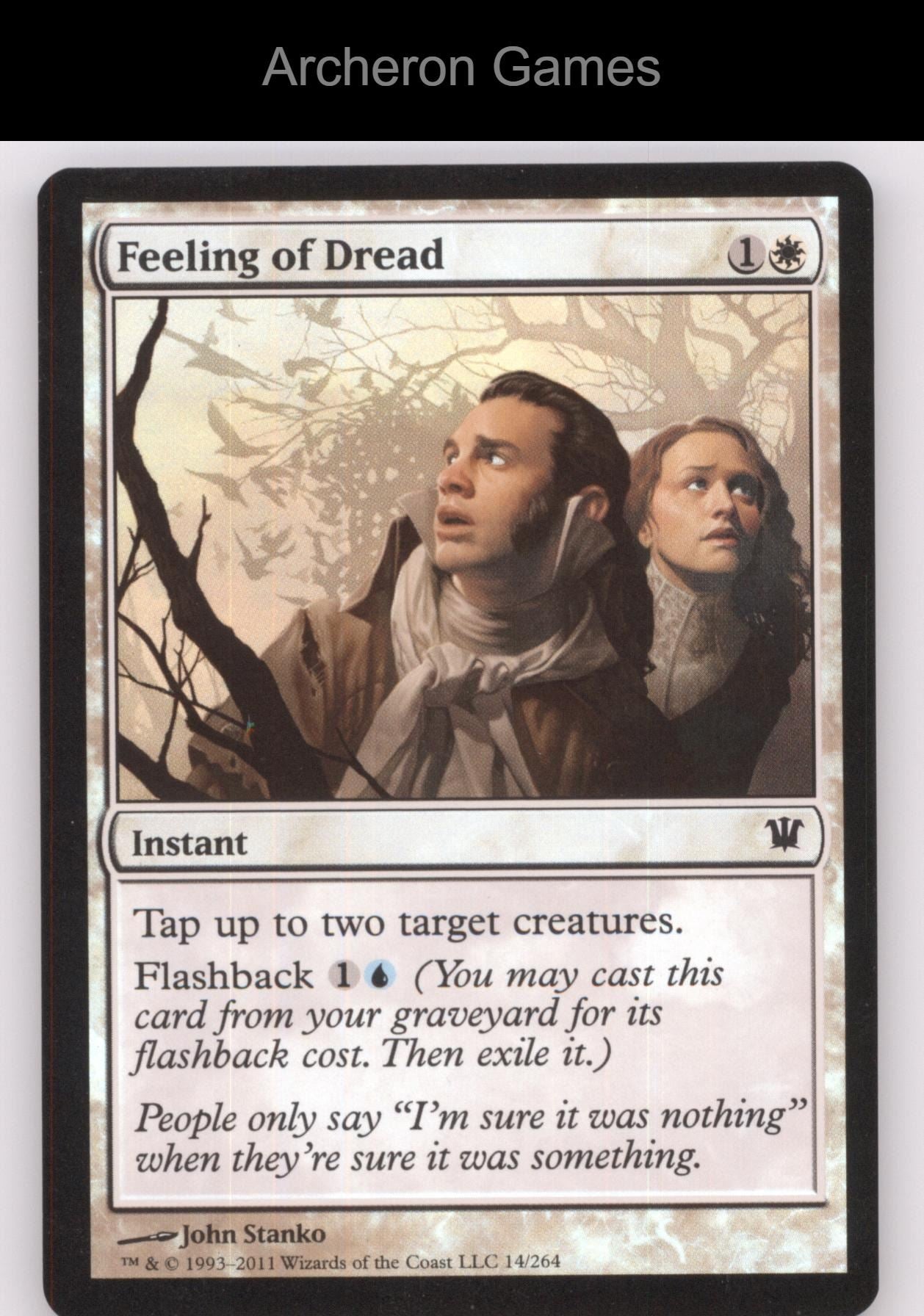 Feeling of Dread 14 C MTG Card Innistrad