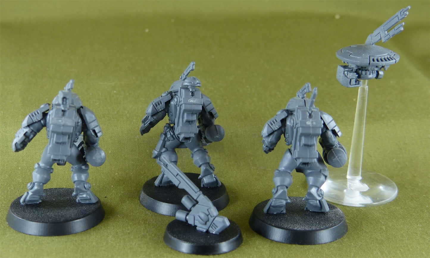 XV25 Stealth Battle suits - Tau - Warhammer AoS 40k #1XZ