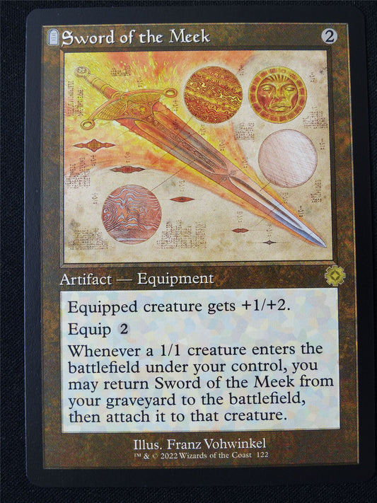 Sword of the Meek Retro Shcematic - BRO - Mtg Card #2AO