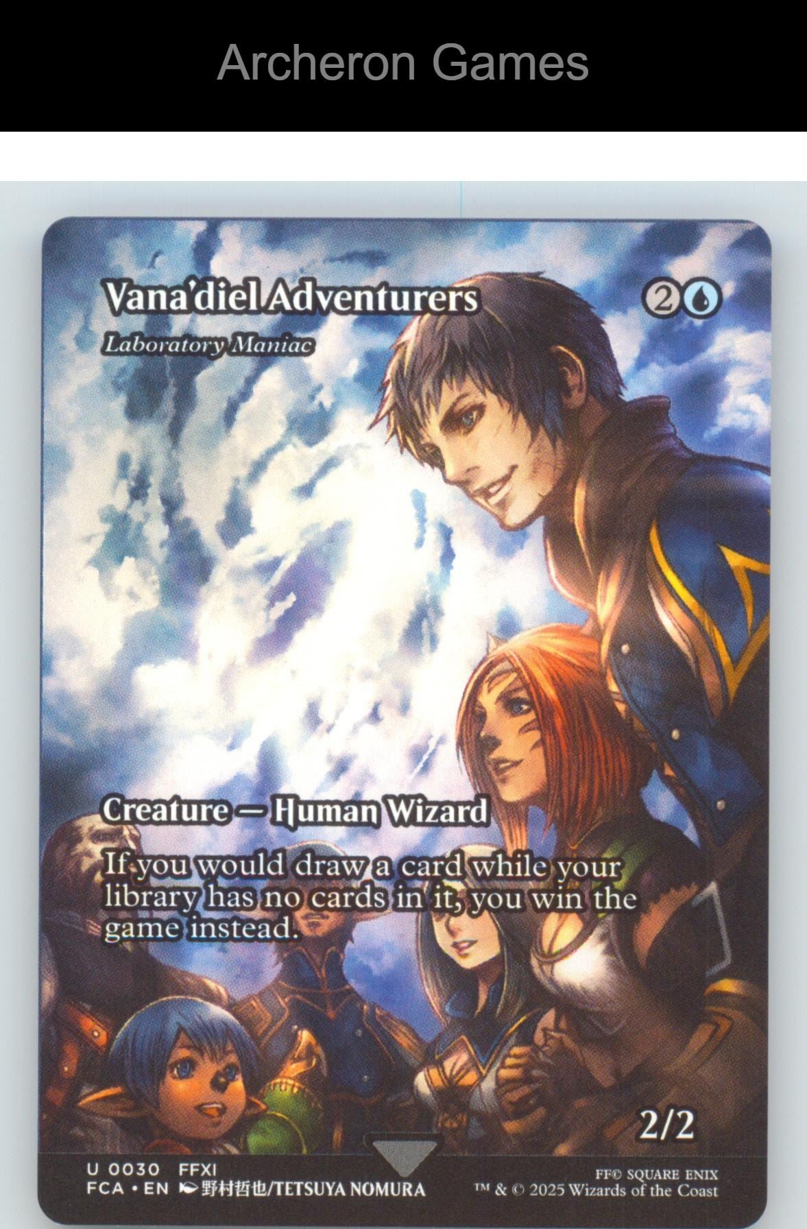 Vana'diel Adventurers - Laboratory Maniac (Showcase) FCA 30 UC MTG Card NM/EX+