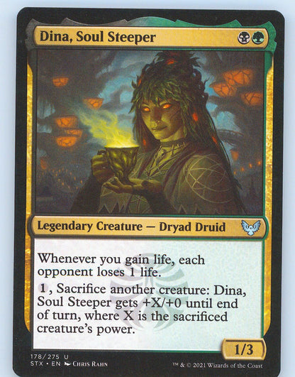 Dina, Soul Steeper 178 UC MTG Card Strixhaven: School of Mages