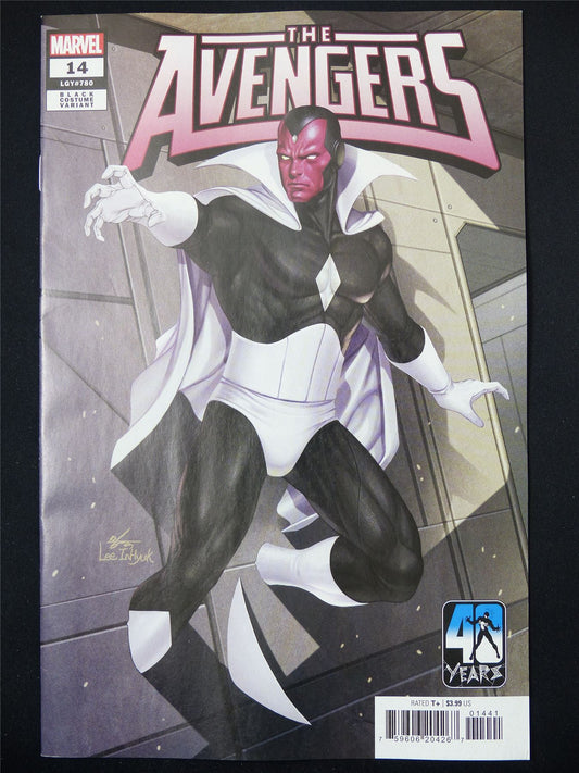 The AVENGERS #14 Black Costume Variant - Jul 2024 Marvel Comic #6HW