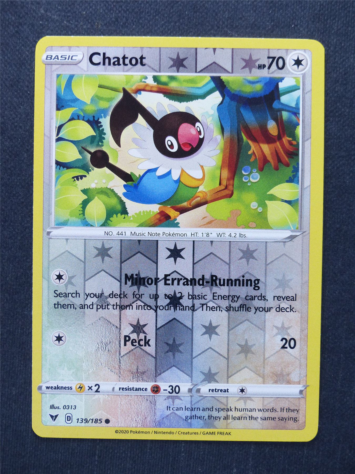 Chatot 139/185 Reverse - Vivid Voltage