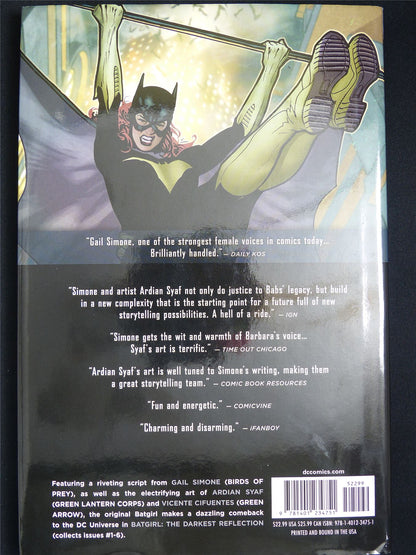 Batgirl volume 1: The Darkest Reflection - DC Graphic Hardback #WL