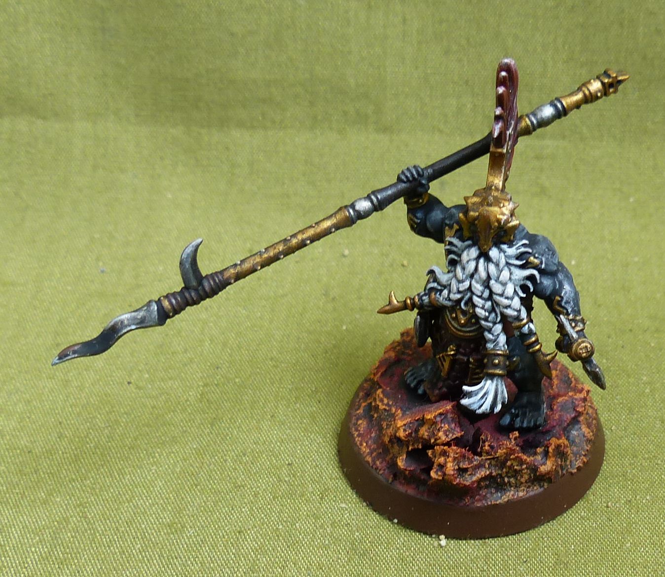 Auric Runefather painted - Fyreslayers - Warhammer AoS #1O5