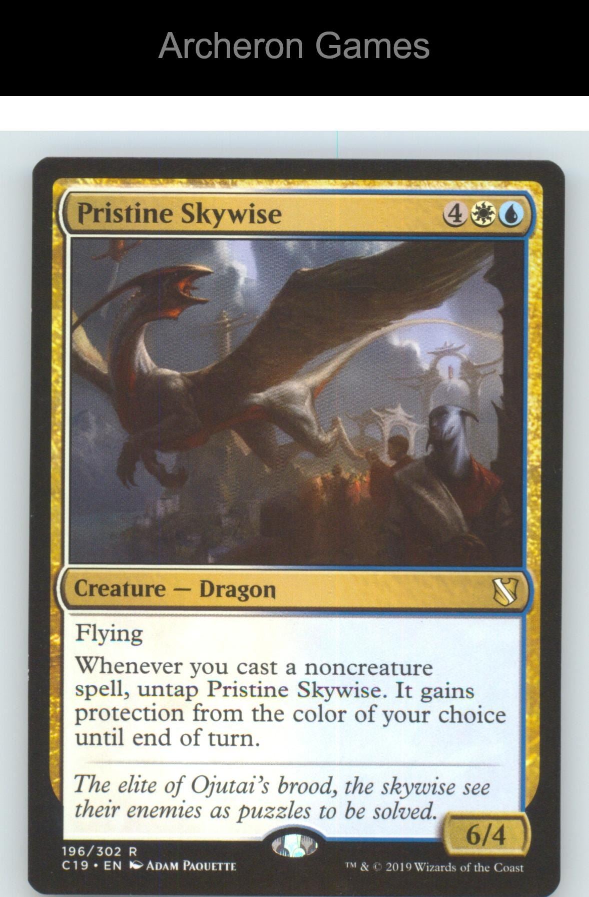 Pristine Skywise C19 196 R MTG Card NM/EX+