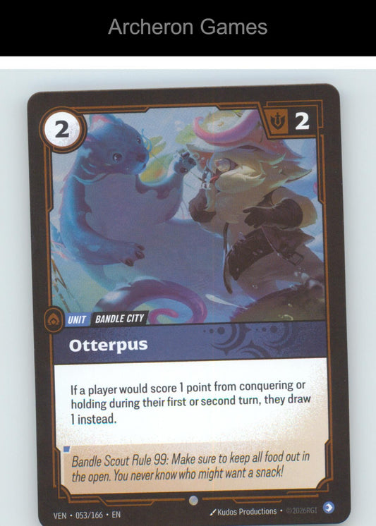 Otterpus VEN 053/166 C Vendetta Riftbound Card Foil