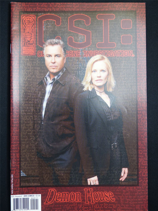 CSI: Crime Scene Investigation: Demon House #5 - IDW Comic #2S0