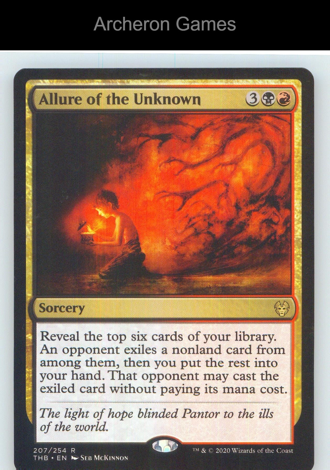 Allure of the Unknown THB 207 R MTG Card NM/EX+