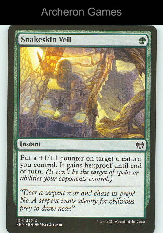Snakeskin Veil KHM 194 C MTG Card NM/EX+
