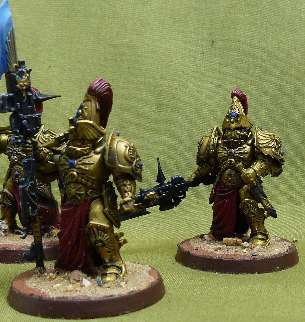 Custodian Wardens painted - Adeptus Custodes - Warhmmaer 40K #1OW