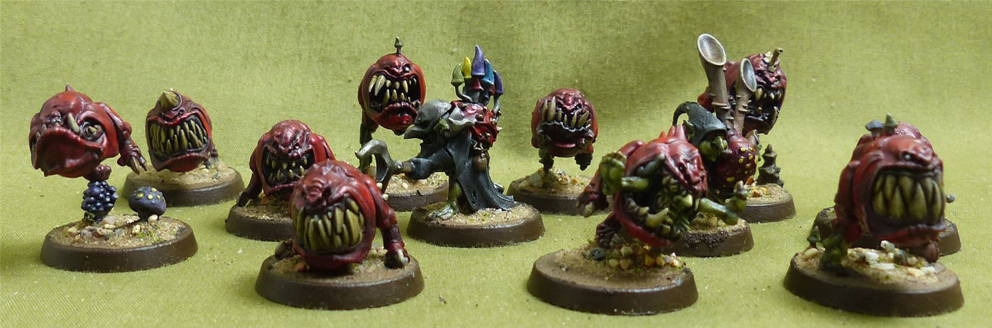 Squig Herd painted - Gloomspite Gitz - Warhammer AoS #16T