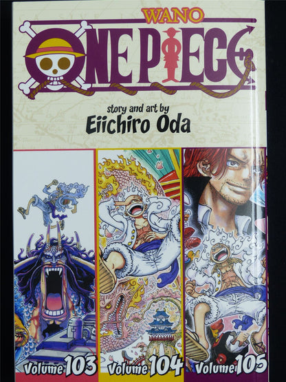 One Piece Wano Volumes 103 104 105 - Viz Manga #2KS