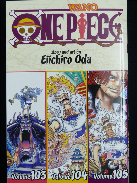 One Piece Wano Volumes 103 104 105 - Viz Manga #2KS