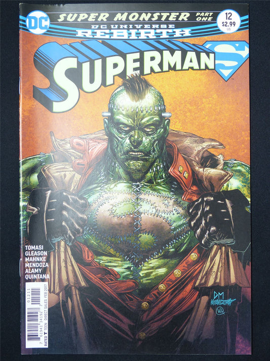 SUPERMAN #12 Rebirth - DC Comic #1EI
