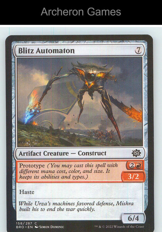 Blitz Automaton BRO 158 C MTG Card NM/EX+