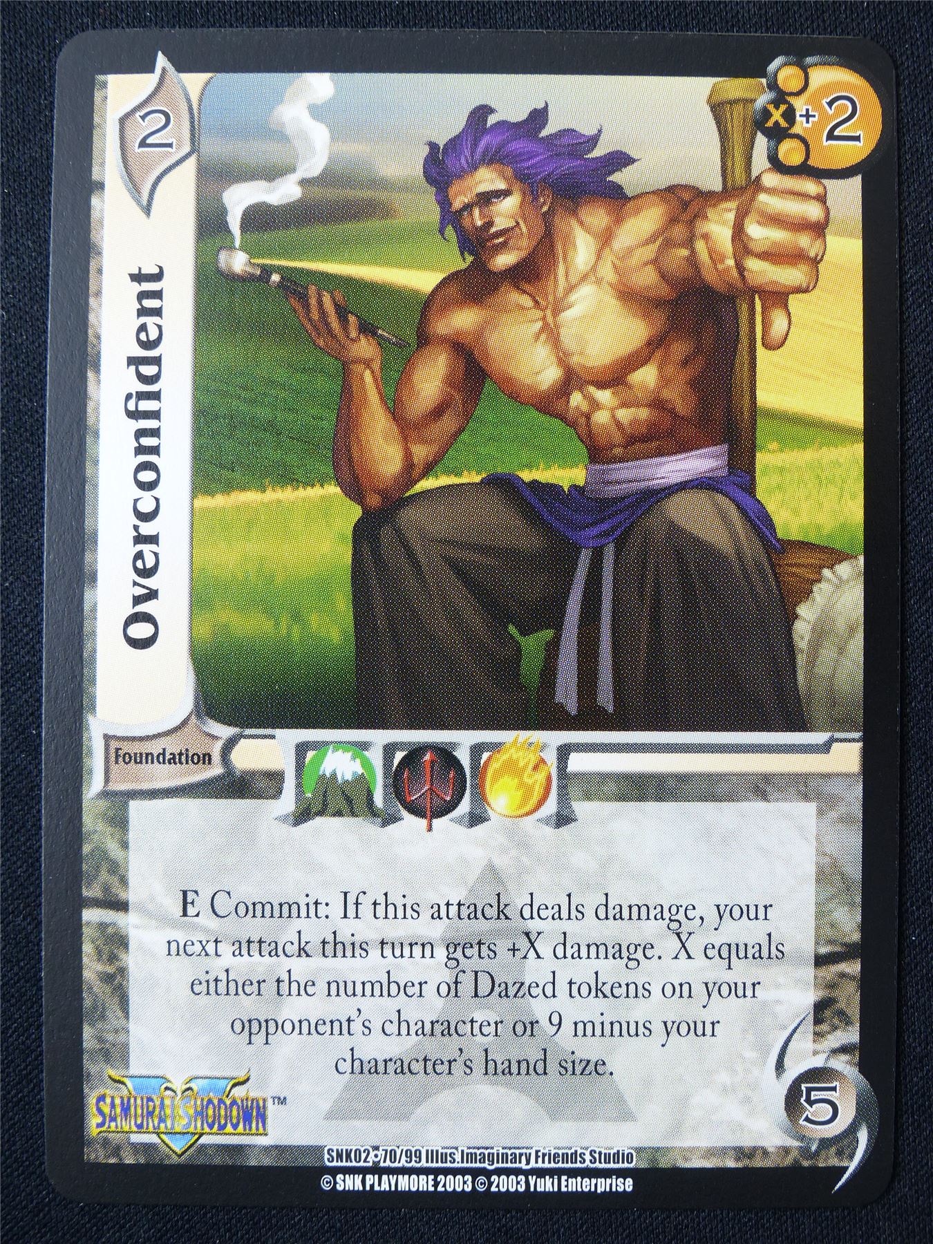 Overconfident SNK02 70/99 - UFS Card #2KD