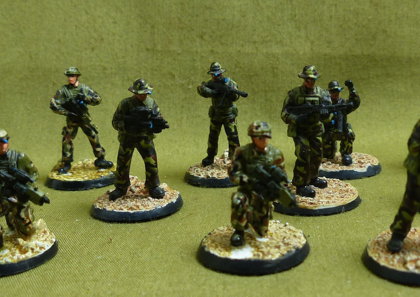 Battlefield Evolution: EFTF European Federal Task Force Plastic Miniatures #R0