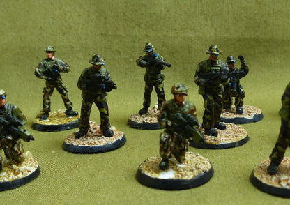 Battlefield Evolution: EFTF European Federal Task Force Plastic Miniatures #R0