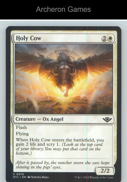 Holy Cow OTJ 16 C MTG Card NM/EX+