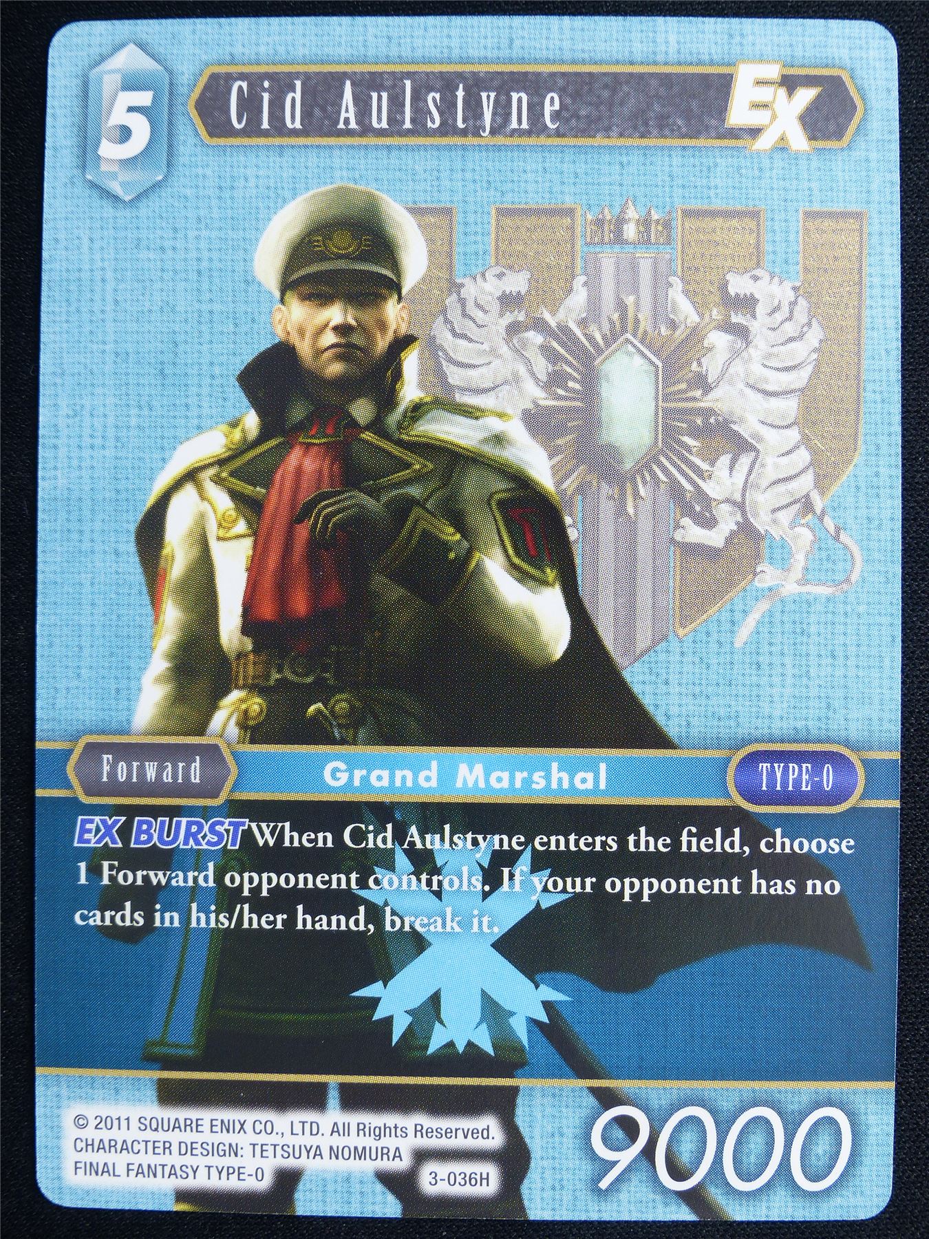 Cid Aulstyne 3-036H - Final Fantasy Card #4T9
