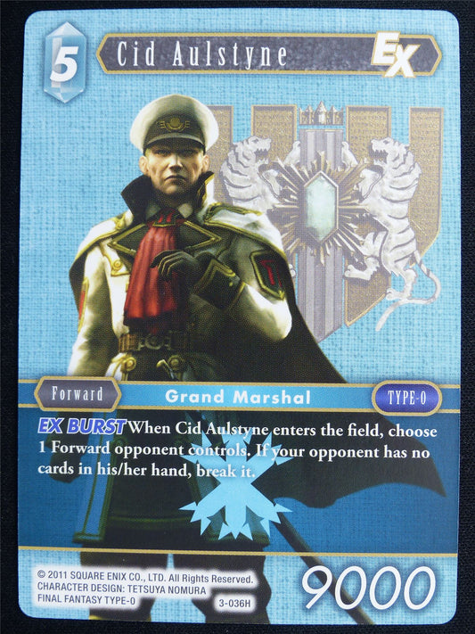 Cid Aulstyne 3-036H - Final Fantasy Card #4T9