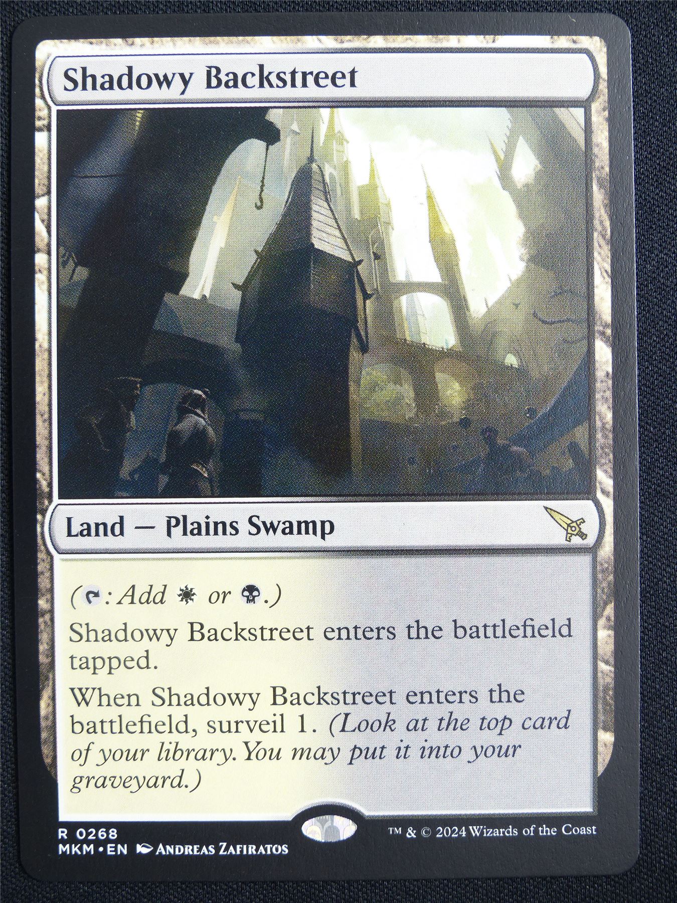 Shadowy Backstreet - MKM - Mtg Card #226