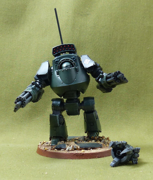 Contemptor Dreadnought Painted - Sons of Horus - Warhammer Horus Heresy #BN