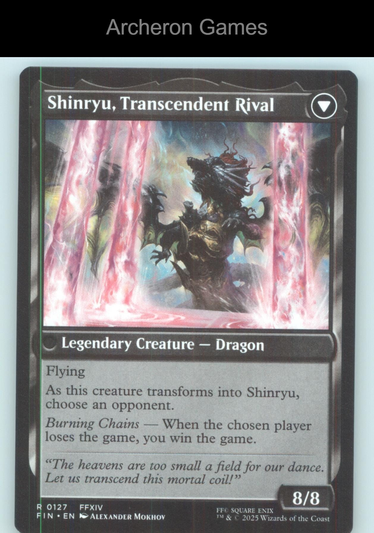 Zenos yae Galvus 127 R MTG Card FINAL FANTASY