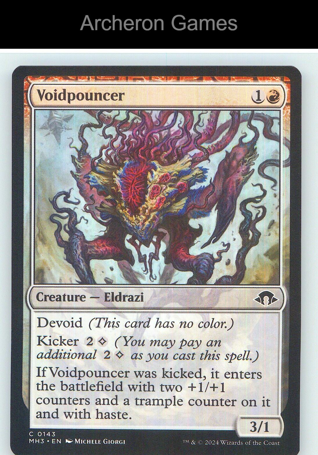 Voidpouncer MH3 143 C MTG Card NM/EX+