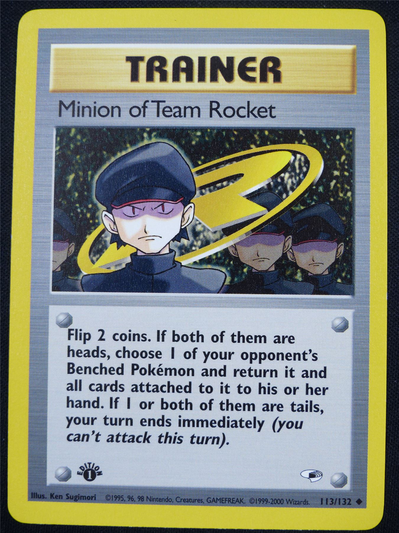 Minion of Team Rocket 113/132 1st ed - Pokemon Card #4EY