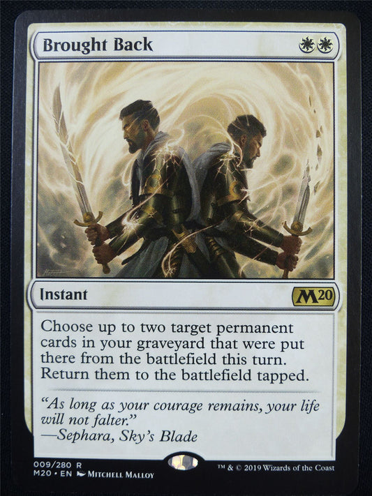 Brought Back - M20 - Mtg Card #5ZH